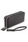 Шкіряний чоловічий гаманець-клатч на дві блискавки два відділення 19,5х9,5х4 Marco Coverna M39-3 Small (21594) чорний