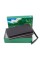 Кожаный мужской кошелек-клатч на молнии с блоком под карточки 19,5х11 Marco Coverna 3051-1 (18123) черный