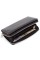 Шкіряний чоловічий гаманець-клатч на блискавці з блоком під картки 19,5х11 Marco Coverna 3051-1 (18123) черный