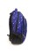 Яскравий рюкзак унісекс із текстилю AOKING BE57475-1 різнокольоровий