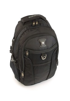 Сучасний рюкзак для міста з відділення для ноутбука SWISSWIN SW9017 чорний
