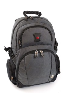 Оригинальный рюкзак на каждый день с отделением для ноутбука SWISSWIN SW9123 серый