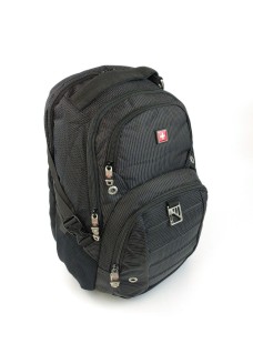 Якісний міський рюкзак з відділенням для ноутбука SWISSWIN SW9217 чорний