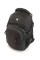 Рюкзак для дівчат та хлопців із текстилю з відділенням для ноутбука SWISSWIN SWK3002 чорний