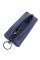 Практична шкіряна ключниця з надійною фурнітурою JZ N1644S-2 синя