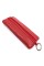 Практичная кожаная ключница с надежной фурнитурой JZ N1644S-7 красная
