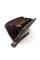 Красивий класичний гаманець - клатч зі шкіри для жінок Salfeite F-38-1-BROWN коричневий