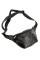 Модна поясна сумка зі шкіри JZ NS8002-1 чорна