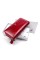 Яркий и современный лаковый кошелек из кожи для девушек Salfeite F-AE39-RED красный