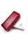 Яркий и современный лаковый кошелек из кожи для девушек Salfeite F-AE39-RED красный