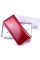 Яскравий та практичний лаковий гаманець - клатч зі шкіри Salfeite F-AE38-RED червоний