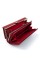 Яркий модный кожаный кошелек для девушек Salfeite F-2155-RED красный