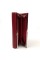 Женский практичный кожаный кошелек  Salfeite F-1518-DRED бордовый