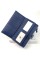 Якісний шкіряний гаманець Salfeite F-1432-BLUE синій