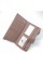 Надежный и модный кошелек из натуральной кожи для женщин Salfeite F-1432-LPINK бежевый