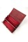 Практичный женский кошелек из натуральной кожи Salfeite F-150-DRED бордовый
