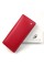 Яркий функциональный кошелек из кожи для женщин Salfeite F-150-RED красный