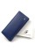 Удобный  кошелек из натуральной кожи женский Salfeite F-501-BLUE синий