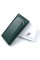 Сучасний шкіряний гаманець для жінок із натуральної шкіриSafeite F-501-GREEN зелений