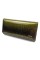 Жіночий шкіряний лаковий гаманець на кнопці HENGHUANG HH-AE150-GREEN салатовий