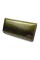 Жіночий шкіряний лаковий гаманець на кнопці HENGHUANG HH-AE150-GREEN салатовий