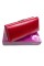 Жіночий шкіряний гаманець лаковий на кнопці HENGHUANG HH-AE1518-RED червоний