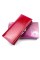 Жіночий шкіряний гаманець лаковий на магнітах HENGHUANG HH-AE1518-1-RED червоний