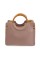 Набір жіночих сумок два в одному (2 в 1) JZ NS-8033-2 рожева (пудра) 