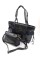 Комплект сумок для дівчат два в одному рифлений (2 в 1) JZ NS805-4 чорна