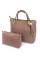 Комплект женских сумок JZ NS8606-3  розовый (пудра)