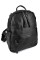  Городской рюкзак из кожи на каждый день JZ NS87020-1  черный