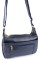 Женская сумка из кожи с длинным ремнем JZ NS-L1021-2 синяя