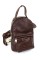 Небольшой рюкзак из кожи для девочек JZ NS013-2  коричневый
