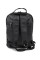Универсальный кожаный рюкзак унисекс JZ NS336-1 черный