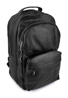 Кожаный рюкзак на каждый день JZ NS332-1 черный