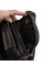 Чоловіча шкіряна сумка-барсетка з ручкою HT Leather N2003-6 16х20х9см чорна