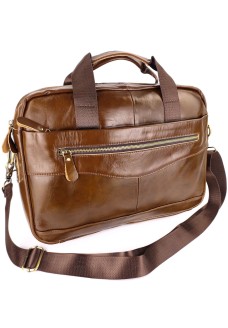 Сумка - портфель для офісу чоловіча JZ NS20829-коричнева
