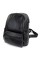 Рюкзак из кожи для девочек с ремнем через плечо JZ NS-F101-1 черный