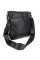 Стильная мужская кожаная сумка JZ NS8877 21,5х25х8см черная