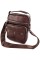 Повседневная сумка из кожи с ручкой и ремнем JZ NS5417-3 коричневая