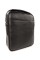 Стильна чоловіча шкіряна сумка з ручкою HT Leather N407-13 17,5х21,5х9см чорна