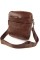 Мужская сумка с ремнем через плечо из кожи  JZ NS8017-4  коричневая