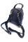Удобный рюкзак из натуральной кожи для девочек JZ NS013-3  синий