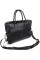 Деловая сумка для мужчин из кожи JZ NS17611-1  черная