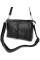 Небольшая женская сумка из кожи JZ NS1933-1  черная