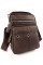 Удобная мужская сумка из кожи ручкой JZ NS5417-2  коричневая