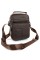 Кожаная мужская сумка с ручкой NS1436SLGZ 17х23х7см коричневая