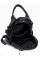 Маленький женский кожаный рюкзак JZ NS87022  черный