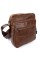 Якісна шкіряна сумка для чоловіків JZ NS8234-3 19х22х7см світло-коричнева