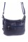 Кожаная сумка для женщин JZ NS669-3 синяя